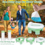 RDDAIPE Pot Pliable Portable Enfant Voyage, Pot de Voyage Enfant, Pot Bebe Toilette Portable Enfant, avec 40 Sac, Potty Training