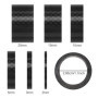 Fibre de Carbone Entretoise, 12pcs Entretoises de Casque Sont Utilisés pour le Guidon de Vélo, Entretoise de Casque de Vélo Pour
