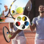 LiJuanWang Amortisseur Raquette Tennis,10 pièces Amortisseur Vibrations Raquette,Amortisseur De Tennis Accessoires Dampener Tenn