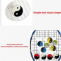 LiJuanWang Amortisseur Raquette Tennis,10 pièces Amortisseur Vibrations Raquette,Amortisseur De Tennis Accessoires Dampener Tenn