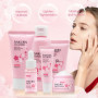 Fengyang® 6Pcs Set de Soins, Sakura Ensemble De Soins De La Peau, Soins Du Visage À Texture Rafraîchissante, Kit de Soins de La 