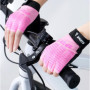 Senyanoe Lot de 2 paires de gants de cyclisme pour enfants, gants de sport, gants de vélo pour garçons et filles, mitaines sans 