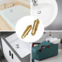 2 Pièces Noyau Rebondissant Drain, Pop-up Boulon en Laiton, Bouchon en Laiton à Ressort, Baignoire Bassin Drain Stopper, Bassin 