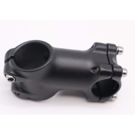 Potence de vélo en aluminium - 25,4 mm - 60 mm - 20° - Noir