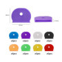 40PCS Key Cap, Capuchon En Plastique, Capuchon De Clé De Couleur (8 Couleurs)
