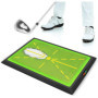 JIMITOP Tapis de balançoire de golf, 30,5 x 43,2 cm, planche de divot large pour entraînement de golf, pratique en intérieur