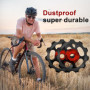 Lot de 2 poulies de dérailleur arrière, 2 pièces en alliage d'aluminium pour vélo de route, VTT, roues jockey, poulie de guidage