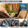Hikig Support de tablette en silicone pour appuie-tête de voiture pour enfants sur siège arrière, compatible avec iPad, iPad min