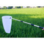 Filet de pêche télescopique pour insectes et papillons - Avec anneau de 28 cm - Poignée extensible jusqu'à 93 cm