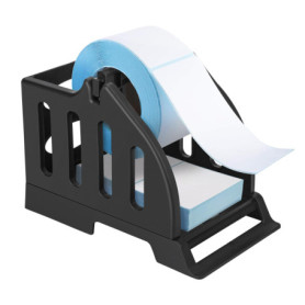 MumdoYAL Porte-étiquette Thermiques, Support Etiquettes pour Bureau, Accessoires pour Imprimante Thermiques,Distributeur Etiquet