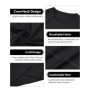 MEETYOO Tee Shirt Compression Homme,Maillot de Fitness Fonctionnel à Manches Courtes Maillot de Sport Homme Respirant Maillot de