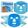 Masque rafraîchissant pour le visage,Masque Froid Visage en Gel,Masque Rafraîchissant, Compresse Chaude Et Froide Pour le Visage