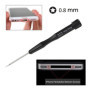 Uacen Lot de 3 tournevis pentalobe 5 points 0,8 1,2 1,5 ou P2 P5 P6 ou TS1 TS4 TS5 pour Apple iPhone Macbook Pro Air