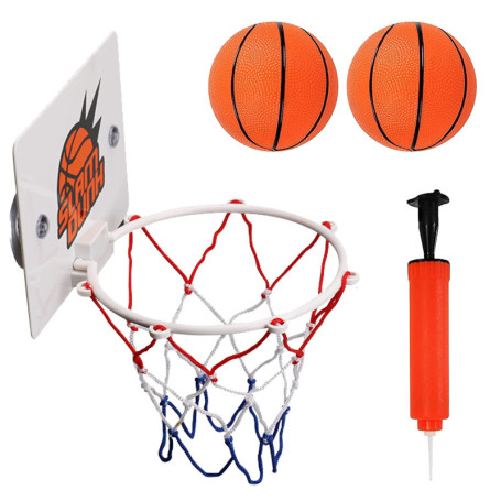 Mini Panier De Basket Chambre Mini Panier De Basket Enfant Mini Office Basketball Jouet De Basketball Enfant avec 2 Balles Et 1 