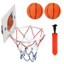 Mini Panier De Basket Chambre Mini Panier De Basket Enfant Mini Office Basketball Jouet De Basketball Enfant avec 2 Balles Et 1 