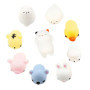 Amaza 36Pcs Squishy Kawaii Petit Animaux Anti Stress Reliever Jouet (Multicolore)