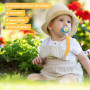 Hugttt Attache Tetine Tissu, 2 Pièces Attache Sucette Fille Garçon Accroche Tetine Bois, Pacifier Chain Chaîne de Tétine pour Bé