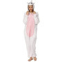 Joy Start Pyjama animal unisexe pour adulte, carnaval, Halloween, cosplay, vêtements de nuit, licorne rose, taille S, Rose