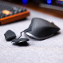 YaGee Repose-poignet pour souris 3.0 ergonomique pour droitier, se fixe aux souris pour une glisse fluide, anti-fatigue et soula