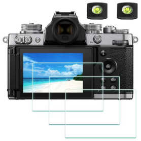 ULBTER Film de Protection d'Ecran pour Nikon Zfc Z fc et Housse de Sabot, Protecteur Verre Trempé Optique 0,3mm Dureté 9H Anti-R
