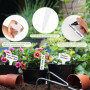 Etiquettes pour Plantes, 100 Pièce Imperméables Etiquettes Plantes avec 1 Stylo, Étiquettes en Plastique Durables, Etiquette Sem