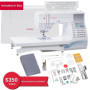 SINGER Quantum Stylist 9960 Computerized Portable Sewing Machine with 600-Stitches Electronic Auto Pilot Mode, Extension Table a