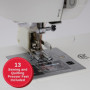 SINGER Quantum Stylist 9960 Computerized Portable Sewing Machine with 600-Stitches Electronic Auto Pilot Mode, Extension Table a