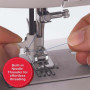 SINGER Quantum Stylist 9960 Computerized Portable Sewing Machine with 600-Stitches Electronic Auto Pilot Mode, Extension Table a