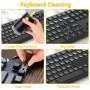 MXTIMWAN Kit Nettoyage Clavier 20 en 1,Portable Accessoires de Nettoyage,Outil Brosse Pinceaux Nettoyant Ecran,kit Nettoyage pou