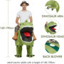 FXICH costume dinosaure gonflable pour adulte,costume dinosaure gonflable pour Halloween,costume gonflable pour déguisement,jeu 