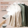 Défroisseur Vapeur 1800W, Fer à repasser portable avec 350ml réservoir d'eau amovible, 30g/min Voyage Vapeur Steamer pour vêteme