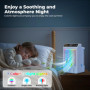 Climatiseur Mobile avec Ecran, 1000 ml Refroidisseur D'air, 4-EN-1 Ventilateur Humidificateur Mini Clim avec Double Pulvérisatio