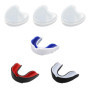 SYEYCW 3 Pièces Protège Dents Sport Enfant, Moulable Bouclier de Gomme, avec Étui Portable Transparent, Protéger Dents, pour Spo