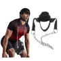 Harnais de Tête d'entraînement,Harnais Réglable Pour La Tête,Exerciseur Dentraînement du Cou,Ceinture De Musculation pour Le Cou