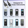 Câble de charge USB compatible avec Ti-84 Plus CE, Ti-84 Plus/C Silver Edition, Ti-Nspire CX/CAS, Ti-89 Titanium, Ti-Nspire CX I