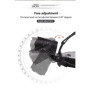 Lampe frontale rechargeable 200000 lumens, lam0pe frontale à LED super brillante XHP70.2, réglage de la mise au point 3 modes ph