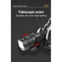 Lampe frontale rechargeable 300000 lumens, lampe frontale LED ultra lumineuse XHP90 avec fonction banque d'alimentation, lampe f