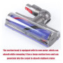 Odashen Tête de nettoyage direct pour aspirateur sans fil Dyson V7 V8 V10 V11 V15 Cyclone, brosse de nettoyage de tête de moteur