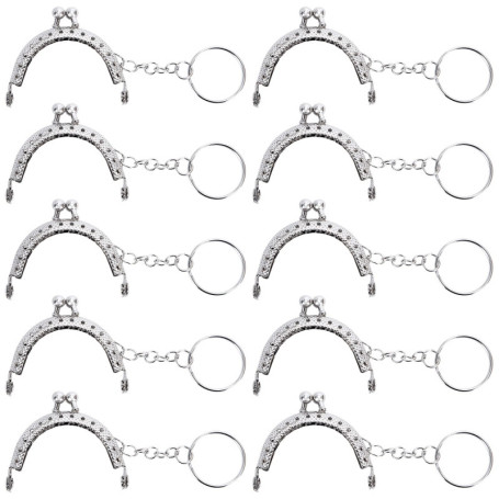 Arc en Métal Cadre Baiser Fermoir Serrure Semi-Circulaire Sac À Main Sac Cadre Fermoir Serrure Fermoirs Craft Cadre avec Porte-c