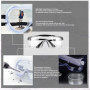 KAYLRE 2 PCS Lunettes De Protection Anti-Buée et UV Lunettes et Anti-Rayures pour Les lieux de Travail, Construction, Bricolage,