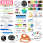 TOPSEAS Kit de Couture,Kit de Couture Complet,335 pcsKit de Couture Complet Premium Couture,43 bobines de Fil,Kit de Couture Por