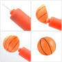 Mini Panier de Basket-Ball Mini Panier de Basket-Ball 16,2 x 12 cm Mini Panier de Basket-Ball Chambre avec 2 balles et Pompe Bur