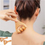 Rouleau Masseur,2 Pièces Rouleau De Massage en bois,Rouleau de Massage Balle,Masseur Anti-cellulite,Massage Visage Tete Appareil