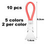 CUIDAKJ 10Pcs Pince Serviette,Crochet Torchon,Attache Torchon Cuisine,Clips Torchon Multicolores, Métal Clips de Cuisine Suspend