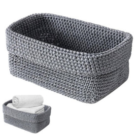 1 PCS Panier Rangement,Boite Rangement Salle de Bain,Panier Rangement Salle de Bain,Panier de Rangement,Panier Salle de Bain,pou