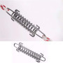 Fixations d'ombrage de Voile Tente Corde Résistante Ressort Trampoline 4 Pièces Métal Accessoires Ressorts pour Le Camping en Pl