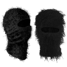 CZAYEFNH Cagoule Homme Femme Tour de Cou Cache-Cou,Lot de 2 Masque Cagoule Velo Hiver Balaclava Masque de Ski ，Coupe-Vent Campin