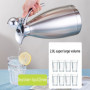 LANTING Thermos,Pichet Isotherme,Thermos Cafe Isotherme 2l,304 Acier Inoxydable Double-Wall Vacuum Isolé Café Pot Thermos,pour E