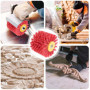 Brosses abrasives : grain 80, largeur 100 mm – Ø 120 mm | Rouleau abrasif adapté au rouleau abrasif, brosse en nylon pour machin