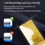 【2+2 pièces】【2 pièces】Verre Trempé Protection Écran Anti-Espion pour Samsung Galaxy S22 Plus，Film de Protection en Verre Trempé,
